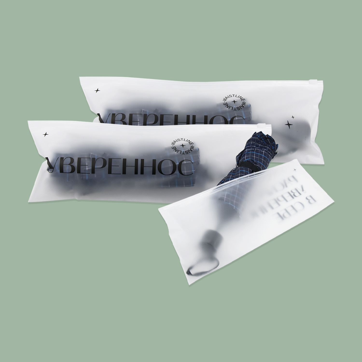 Recycled CPE Zipper Bag