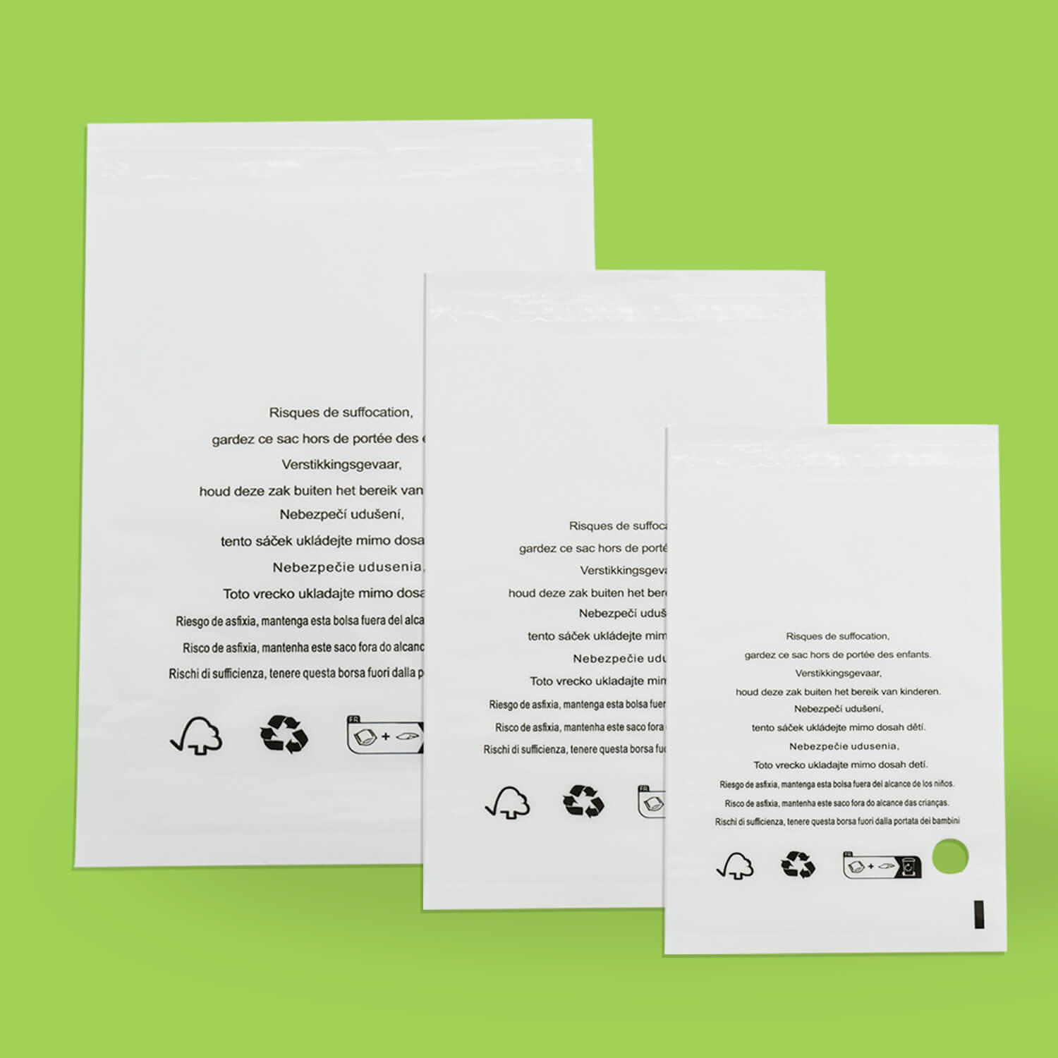 Glassine Paper Bag for Underwear Packaging