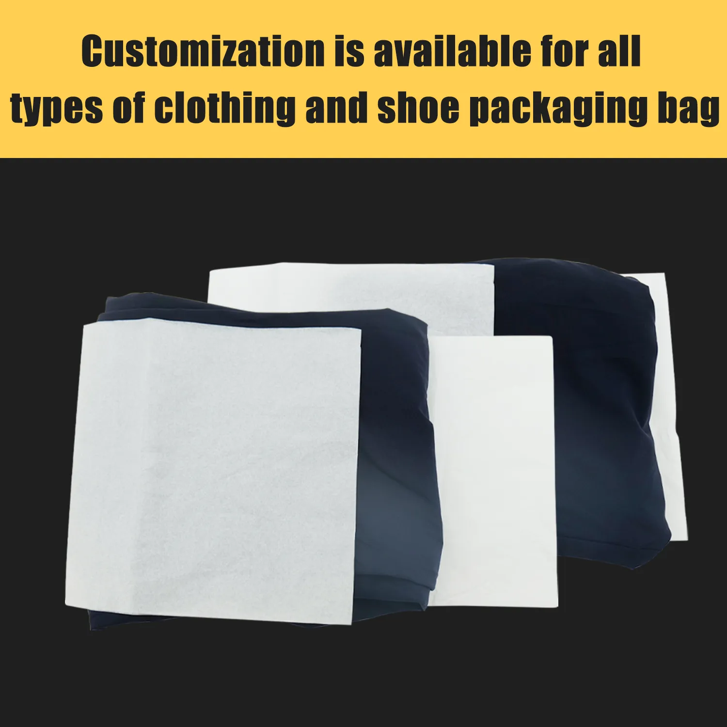 White pear paper packaging bag