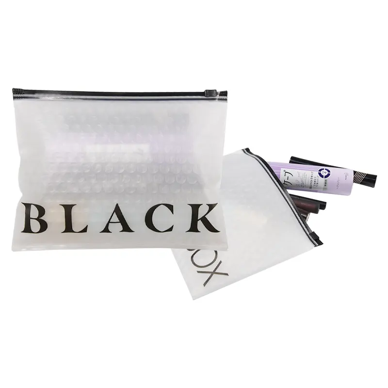 Heavy Duty Biodegradable Bubble Bags for Clothing Ziplock Closure with Superior 