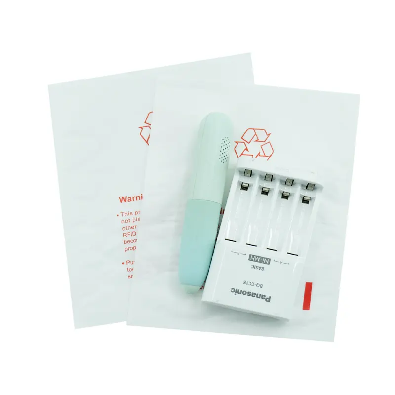 White Kraft Paper Bags for Electronics with Vent Holes Customizable